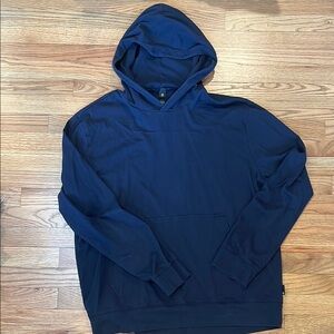 Men's AG XXL Cotton Navy Blue Hoodie